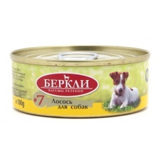 Беркли консервы для собак, лосось 100 г