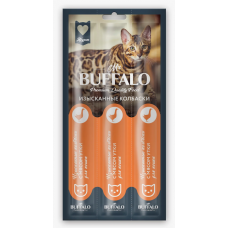 Лакомство для кошек Mr.Buffalo колбаски, мясо утки