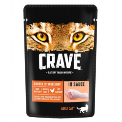 Crave пауч для кошек курица в соусе 70 г 