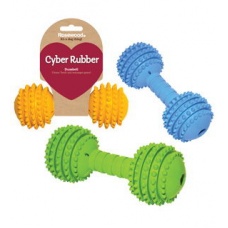 Rosewood Сyber Rubber Игрушка для собак "Гантель"