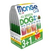 Monge Новогодний набор паучей Grill для собак 3+1