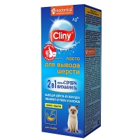 Cliny Паста для вывода шерсти вкус сыр, 75 мл