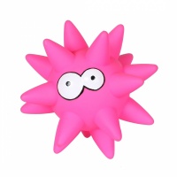 EBI Игрушка для собак виниловая "Tricky", розовая, 13,5см