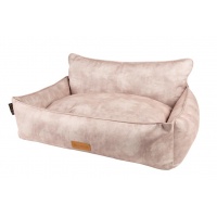 SCRUFFS Лежак для собак с бортиками "Kensington", экозамша, бежевый, 90x70x24см