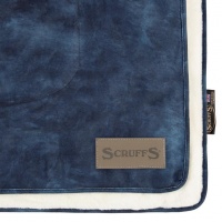 SCRUFFS Одеяло для животных "Kensington", экозамша, синее, 110х72,5см