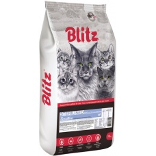 Blitz Sterilised Sensitive сухой корм для стерил. кошек Индейка