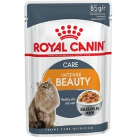 Royal Canin Intense Beauty пауч для кошек для здоровья кожи и шерсти кусочки в желе Мясо/Рыба