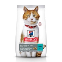 Сухой корм Hill's Science Plan для молодых стерилизованных кошек, котов, тунец